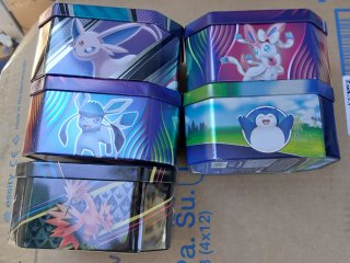 Scatole metallo vuote Pokémon