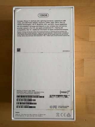 iPhone 11 128GB Rosso