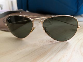 Gafas Ray-Ban Aviator L Doradas