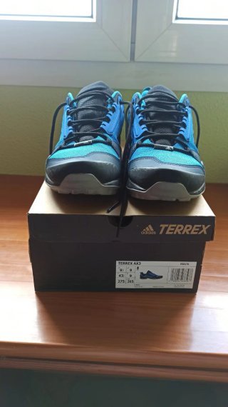 Adidas Terrex AX3 Zapatillas Trekking Azul/Negro.