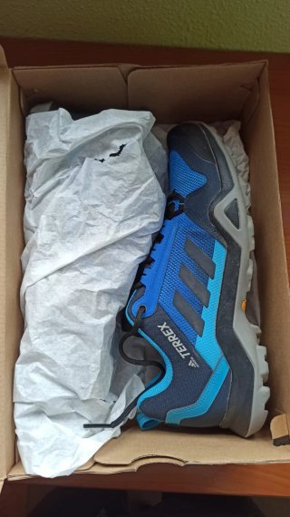 Adidas Terrex AX3 Zapatillas Trekking Azul/Negro.