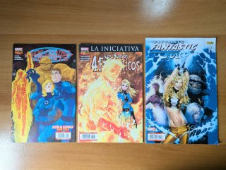 LOS CUATRO FANTÁSTICOS (cómics varios)