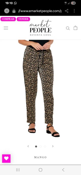 Jogger Animal Print Mango