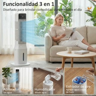 Climatizador Torre 3 en 1 con Depósito