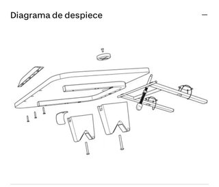 Mesa para bici estática