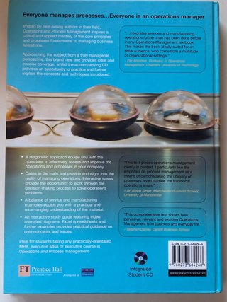 Operations and Process Management Principles an...