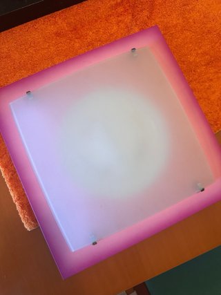 Lámpara de techo cuadrada