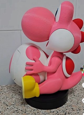 Palomitero Yoshi Azul 3D