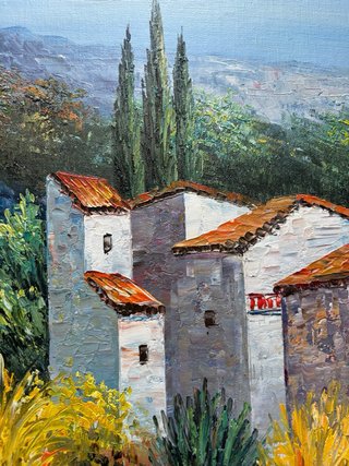 Cuadro al Óleo 42x42