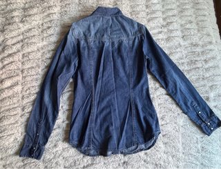 Camisa vaquera Bershka Denim Talla S