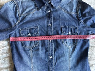 Camisa vaquera Bershka Denim Talla S