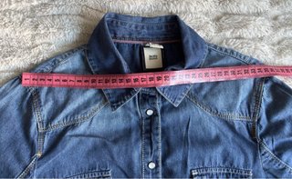 Camisa vaquera Bershka Denim Talla S