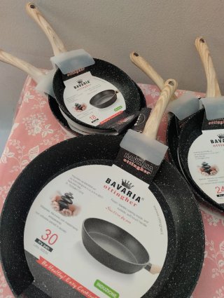 Set 5 Padelle Bavaria Stone 18cm
