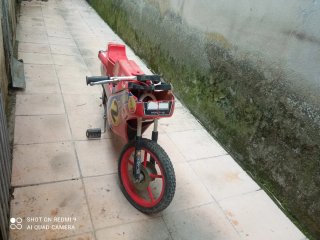 Moto Infantil Angel Nieto Roja