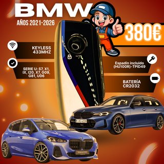 Mando BMW Keyless 2021-2026 Serie U/G - UWB