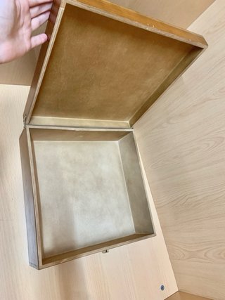 Bonita caja de madera
