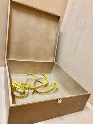 Bonita caja de madera