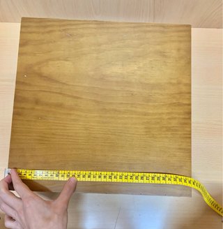 Bonita caja de madera