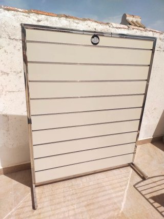 Góndola doble panel lamas