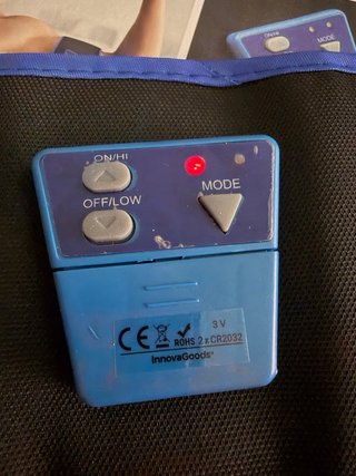 Cinturón Electroestimulador Muscular Tonificador