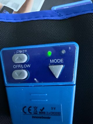 Cinturón Electroestimulador Muscular Tonificador