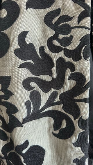 Abrigo fiesta estampado floral Talla M
