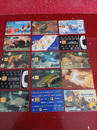 🇪🇦 33 Carte Telefoniche Spagna Cabitel