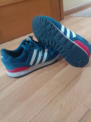Adidas 10K Retro Running Zapatillas Azul/Rojo