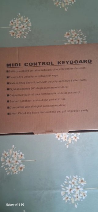 Teclado M-VAVE 25 II con BT