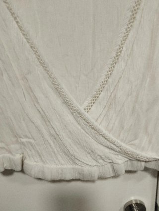 Rebeca Bershka Blanca Talla M