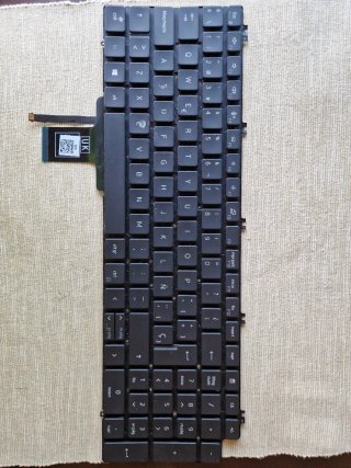 Teclado para portátil dell 7550