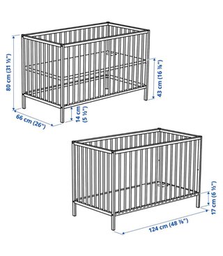 Cuna IKEA Sniglar 120x60