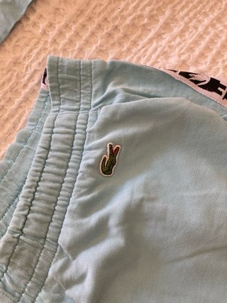 Conjunto deportivo Lacoste azul