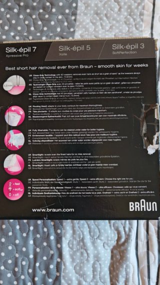 Depiladora Braun Silk-épil 7 Xpressive