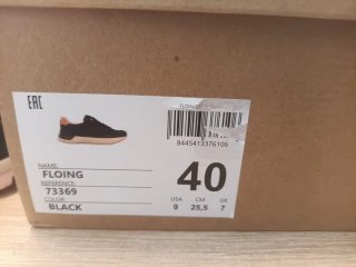 Zapatillas Gioseppo negras y rosas