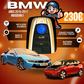 Mando Keyless BMW i3, i8 (2015-2017)