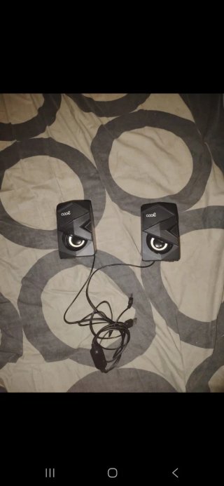 Altavoces Cool negros