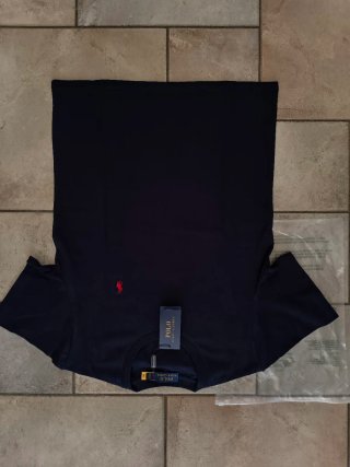 Maglietta Polo Ralph Lauren L Blu Nuova