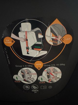 Silla Auto Gb Gold Everna Fix