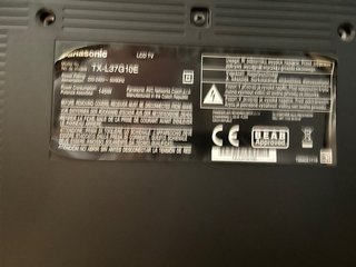Televisión Panasonic 37”