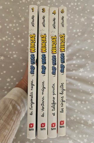 Pack 4 libros "Solo para Ninjas"
