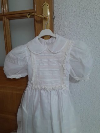 Traje de Comunión niña.. Blanco.