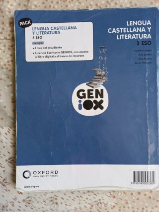 Lengua Castellana y Literatura 3º ESO. Libro de...
