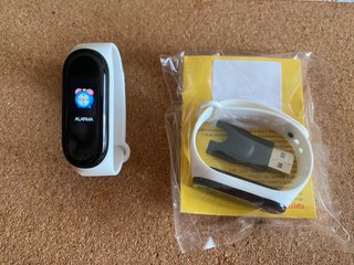Pulsera Actividad Smartband Blanca y Negra