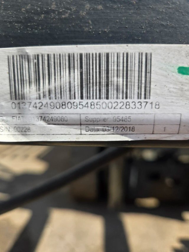 Puente trasero Fiat Ducato 2018 rueda simple.