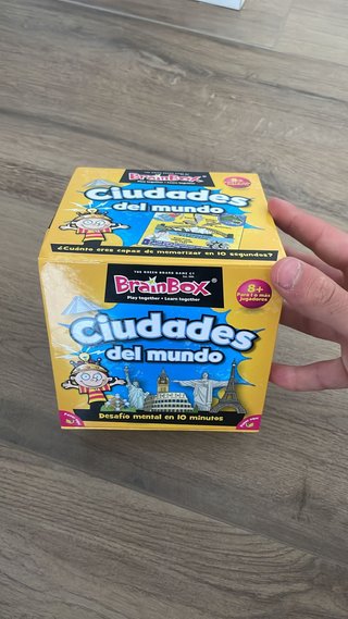 BrainBox Ciudades del Mundo Juego