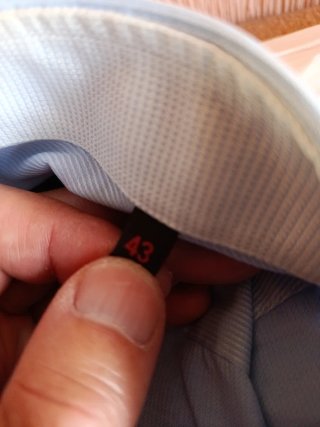 Camisa Pierre Cardin Azul Talla XL. No envío.