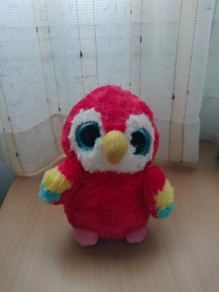Lote 4 peluches: mono, búho, perro y tortuga