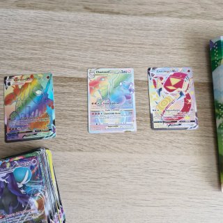 Álbum Pokémon y 96 cartas