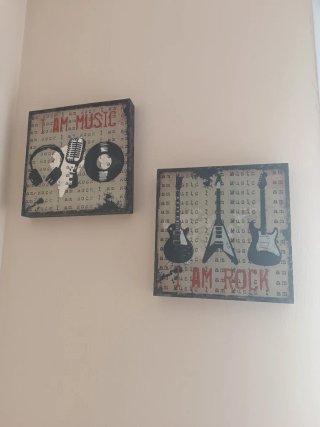 Cuadros Decorativos Guitarras I AM ROCK